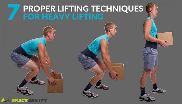 7 Proper Lifting Techniques For Heavy Objects