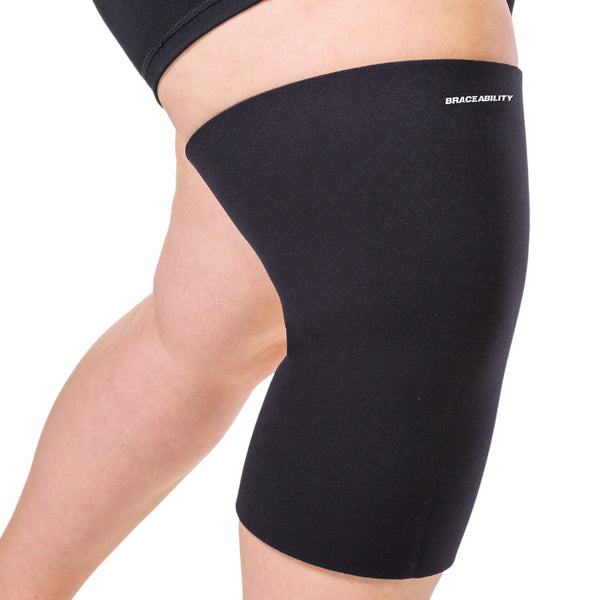 Anti-Slip lengthen Knee Pads Long Leg Sleeve Bandage Compression Knees  Brace Sports Warmth Legs Support Elastic Protector