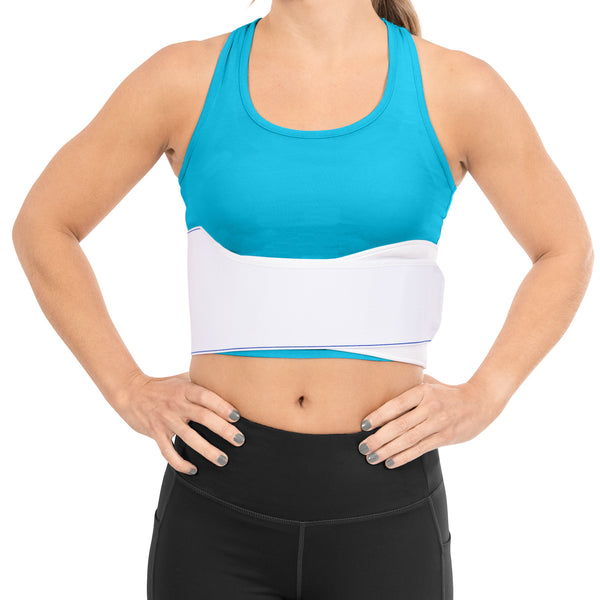 Rib Compression Wrap | Injury Belt and Chest Binder Brace for Sore, Bruised  or Broken Ribs Recovery