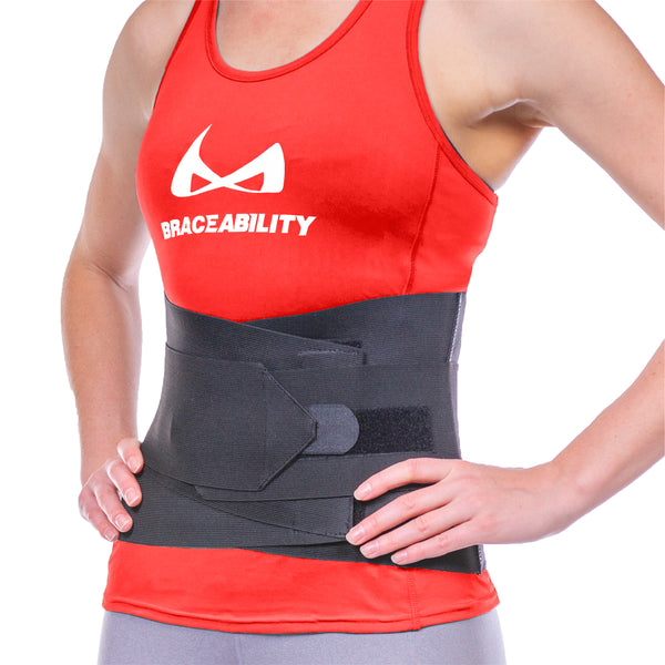 Lower Back Brace  Adjustable Lumbar Support – BackPainHelp