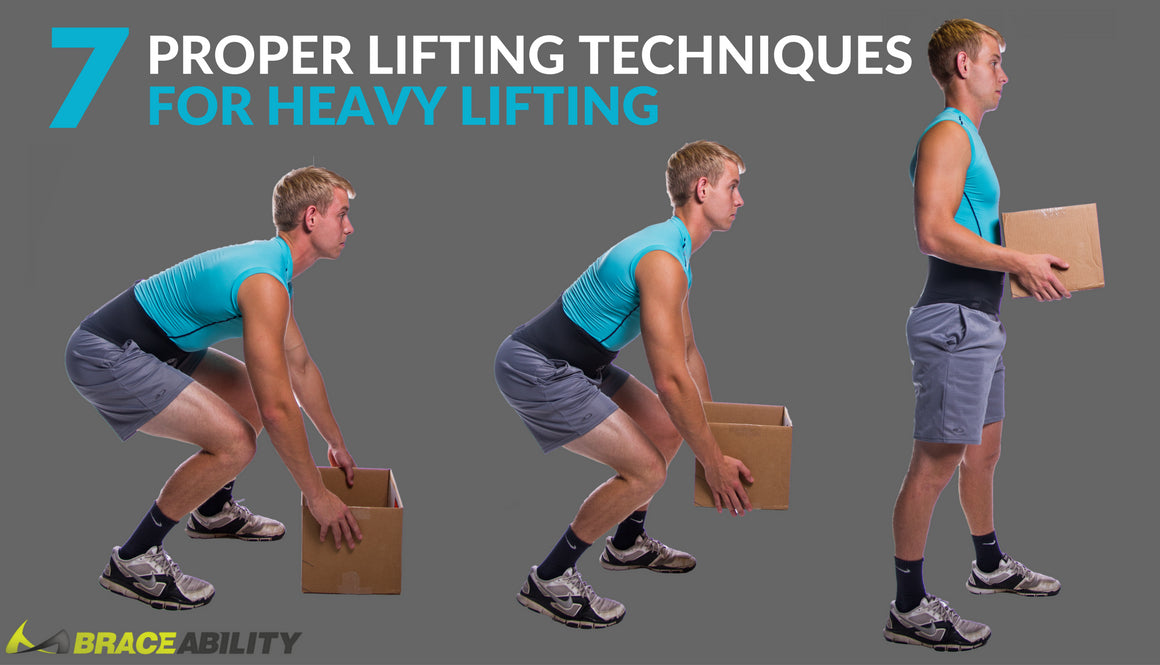 7 Proper Lifting Techniques For Heavy Objects