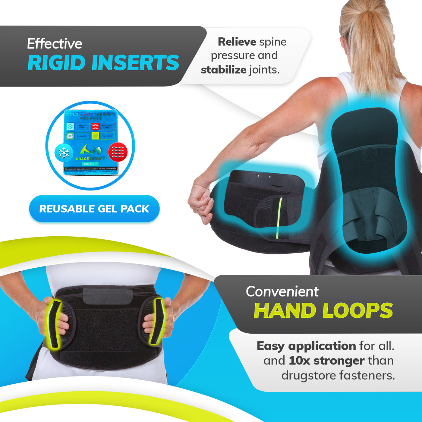 Lumbar Spine/Thoracic Spine, Load Relieving Brace