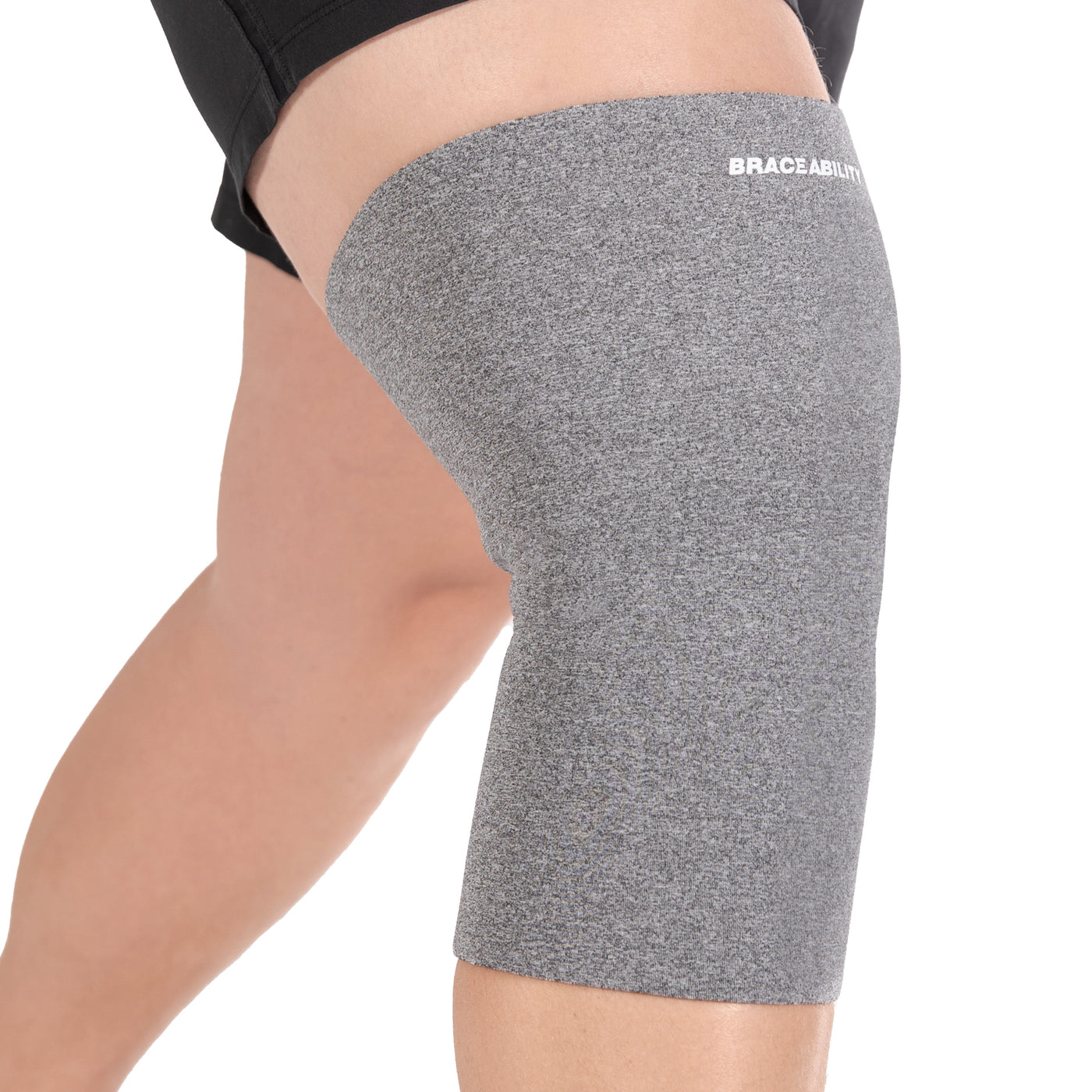 Knee Support Brace Compression Sleeves for Men and Women (Black) (Pair)  [3XL] 