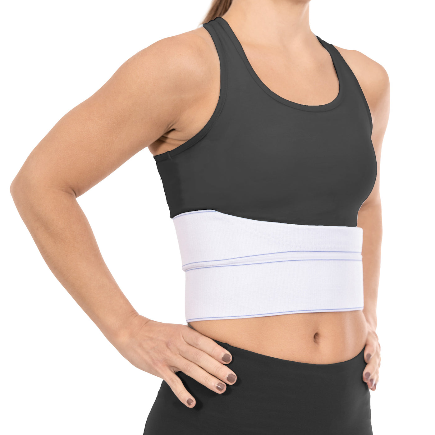 ARTIBETTER Rib and Chest Support Brace Broken Rib Brace Breathable Rib Belt  for Sore or Bruised Ribs Support Sternum Injuries Dislocated Ribs  Protection 