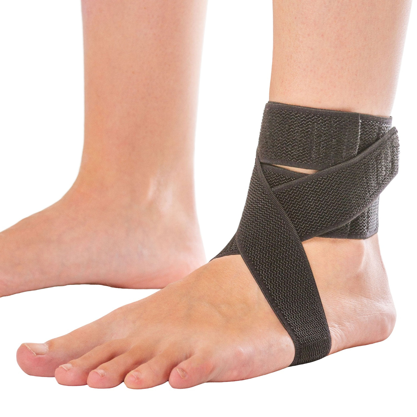 BraceAbility Plantar Fasciitis Night Sock  Soft Stretching Boot Splint for  Sleeping, Achilles Tendonitis Foot Support Brace(Large) 
