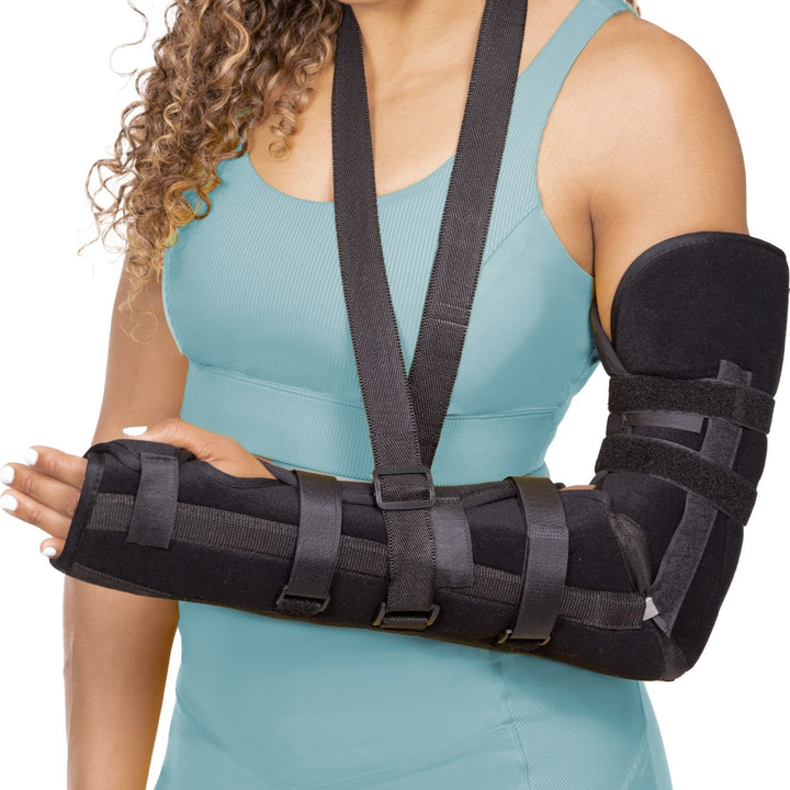 Soft Posterior Elbow Splint Long Arm Immobilizer Brace