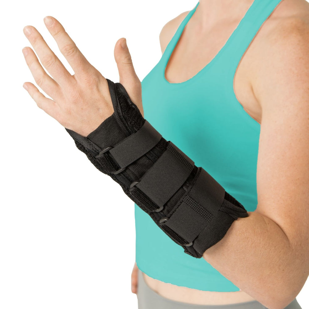 Carpal Tunnel Wrist Brace with emovable Metal Wrist Splint for