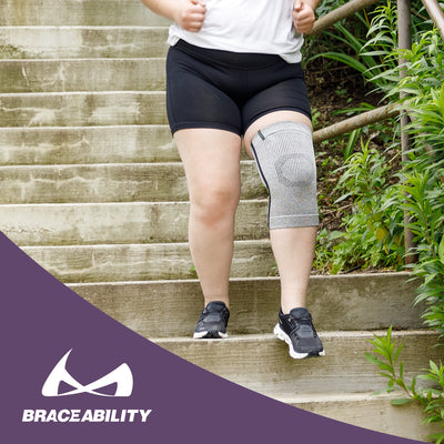 our knee sleeve is cooling meaning that even with plus size legs you can find support without sweating