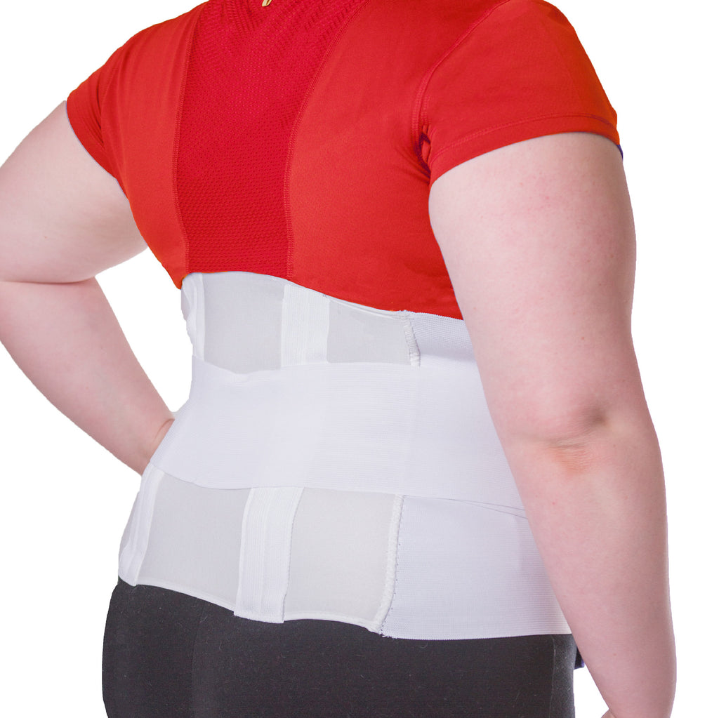 BraceAbility Plus Size 3XL Bariatric Back Brace  XXXL Big & Tall Lumbar  Support Girdle for Obesity Lower Back Pain in Extra Large (Fits 54-60  Hips) : : Health & Personal Care
