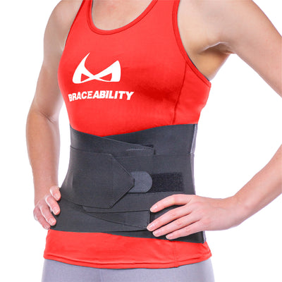 Men/Women Medical Back Brace Waist Trainer Belt Support Lumbar