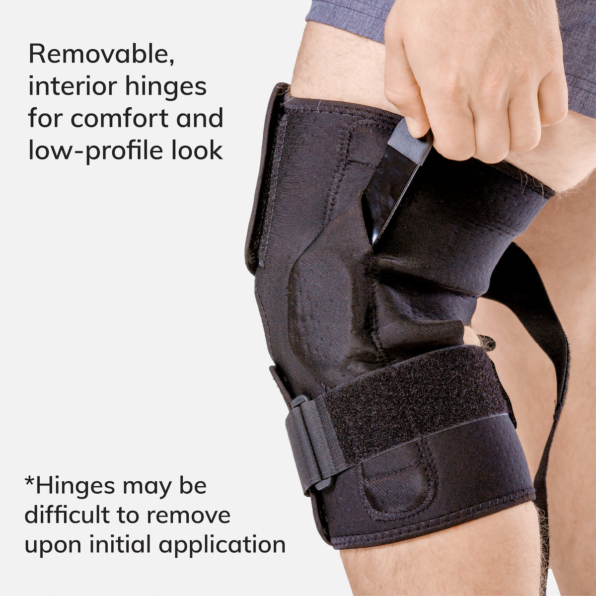 How to Easily Put on and Remove Your Knee Brace 