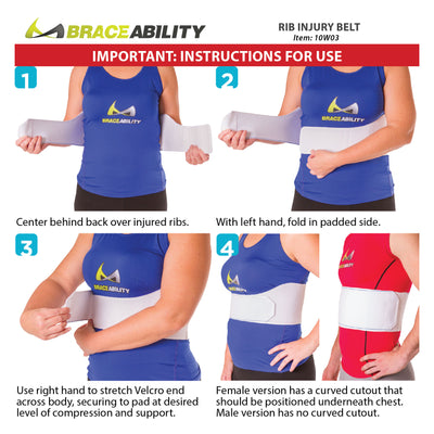 Get Relief Today: Our #1 Rib Injury Compression Wrap