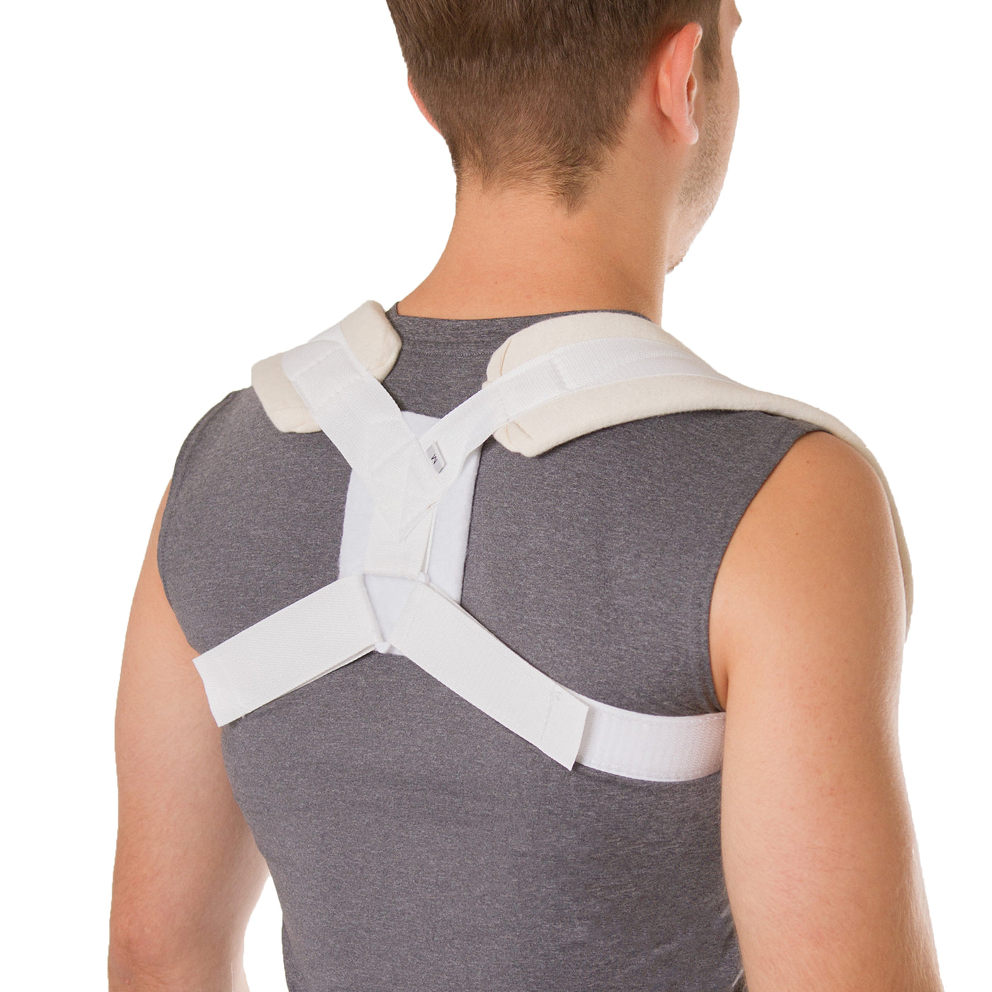 1/2 inchPADDED Compression Shirt SHOULDER COLLARBONE CHEST