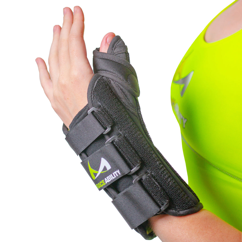 Thumb & Wrist Spica Splint, Adjustable Supportive Wrist Braces for  Arthritis, Carpal Tunnel, Soft Tissue Injuries & Trigger Thumb Immobilizer  Large-Right : : Health & Personal Care