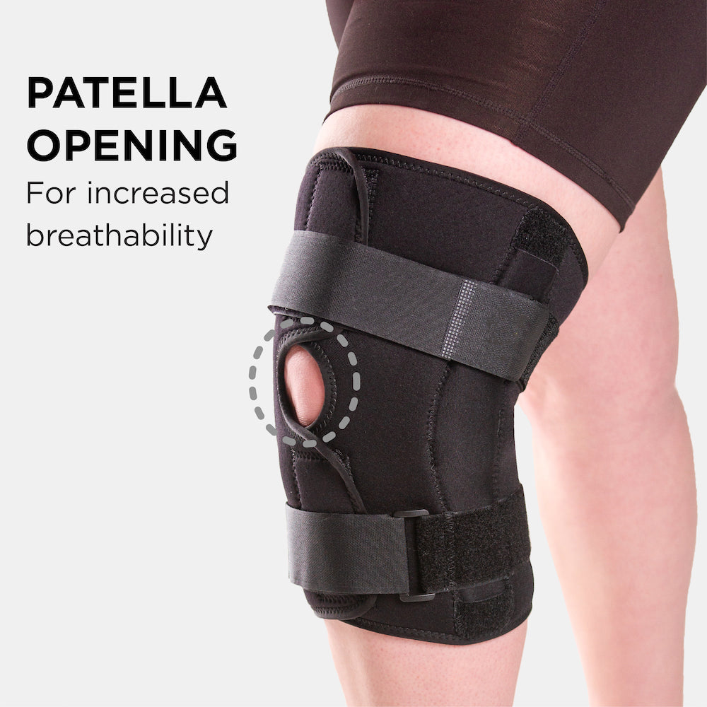 Vissco Neoprene Hinged Patella Knee Brace with Velcro – Tabletshablet