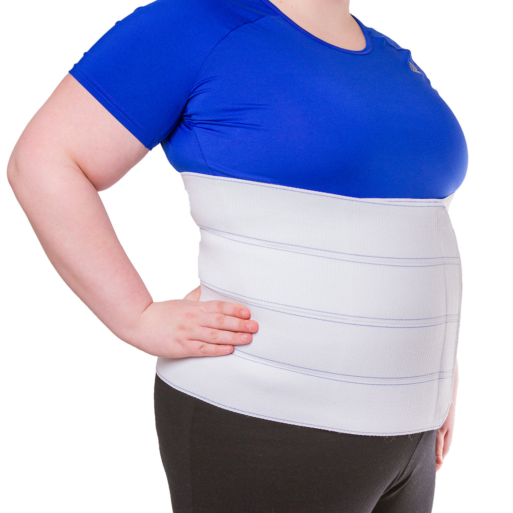 Wide Abdominal Binder Belly Wrap – Plus Size Postpartum Tummy Tuck