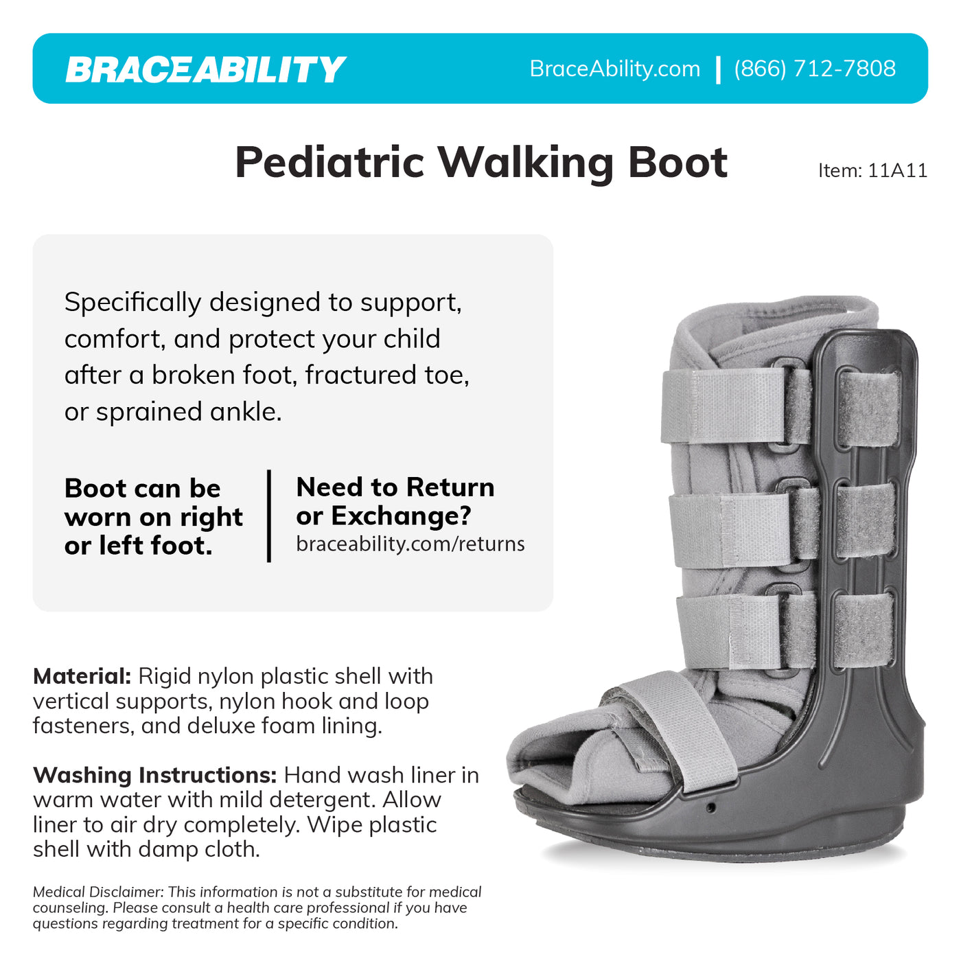 Tips For Selecting a Medical Walking Boot - and our list of Top Rated Boots  - OrthoMed Canada
