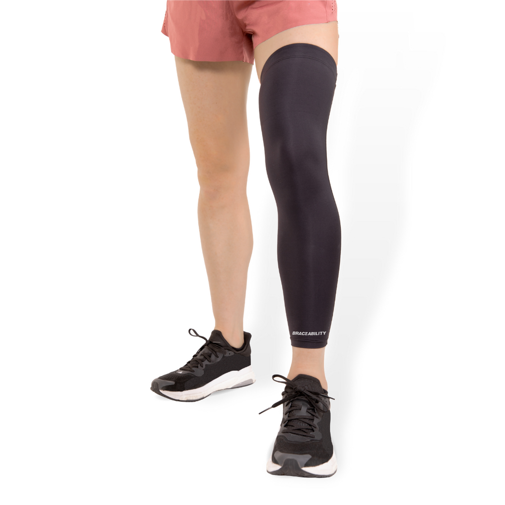 Compression Leg Sleeves Shin Splints, Unisex Calf Support Brace