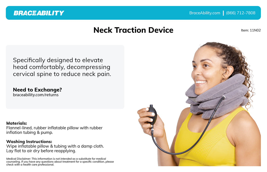 Neck Traction Device Fast At Home Cervical Pain Relief