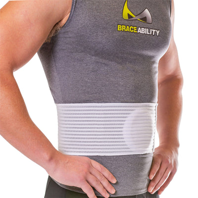  BraceAbility Obesity Belt Stomach Holder - Men and