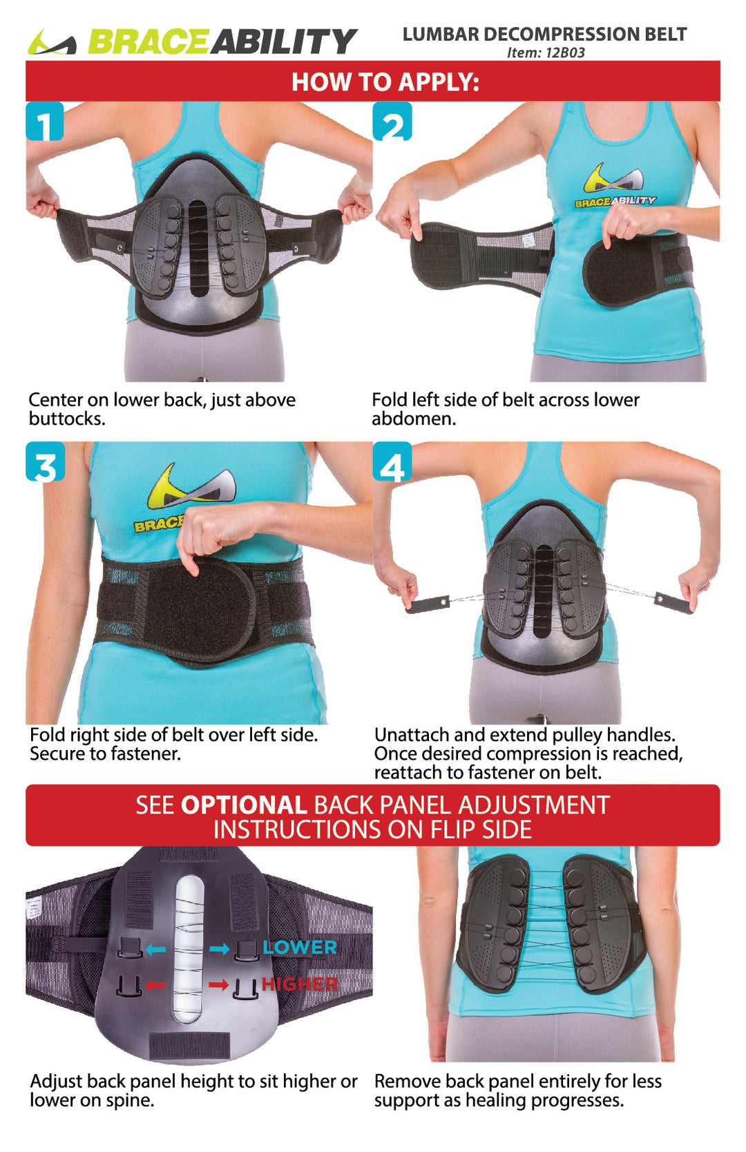 Best Lumbar Decompression Back Brace BraceAbility