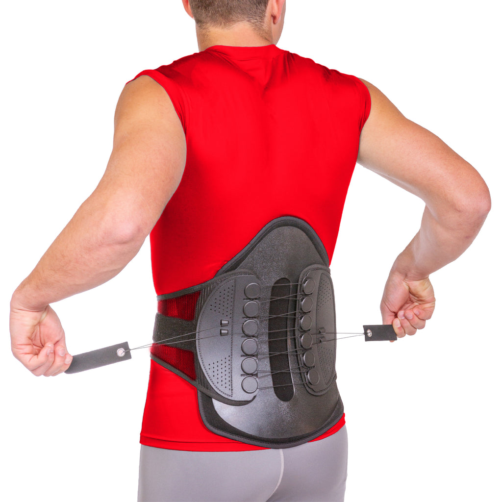TIKE Medical Back Brace Waist Trainer Belt Spine Support Adult