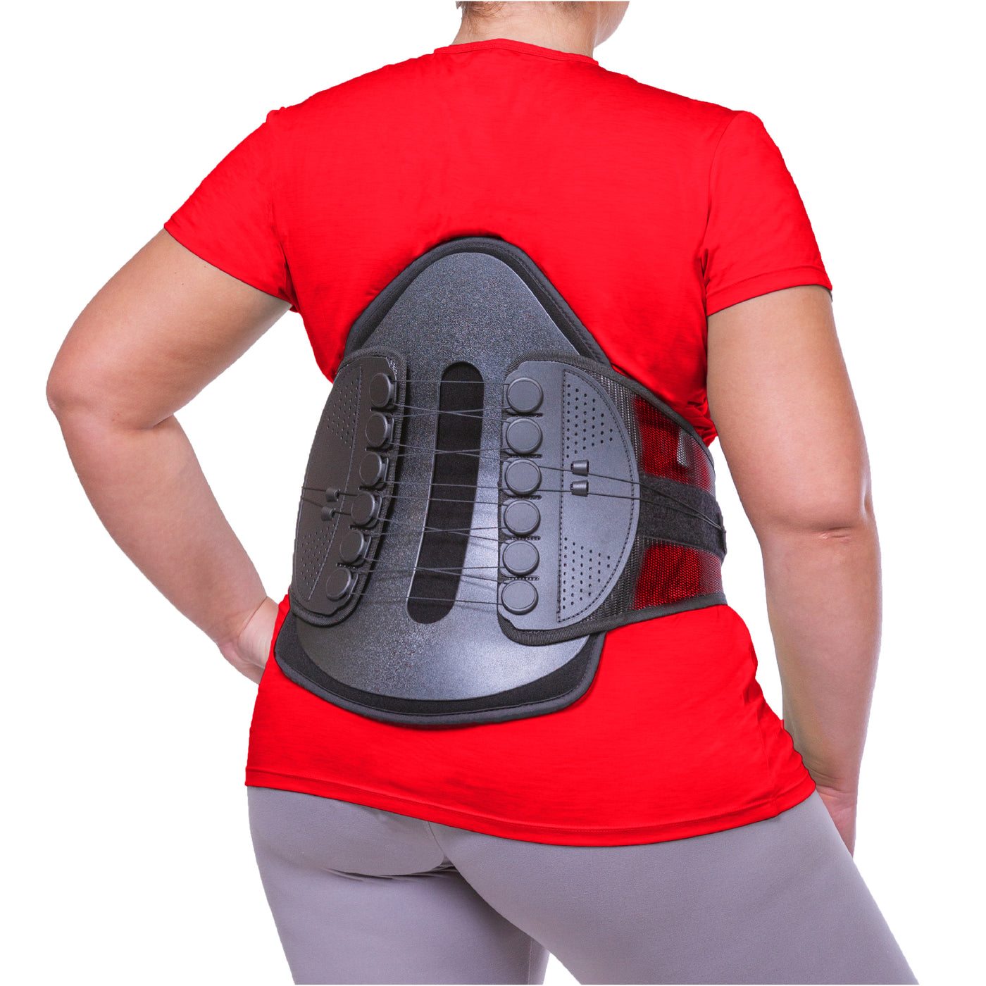 Extra Large Breathable Light Lower Back Brace Waist Trainer Belt for Women  & Men Posture Recovery & Pain Relief