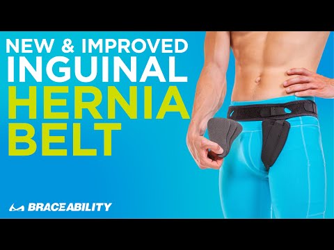 Inguinal Groin Hernia Belt for Men and Women - Left or Right Side